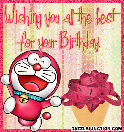 All The Best Happy Birthday greeting image