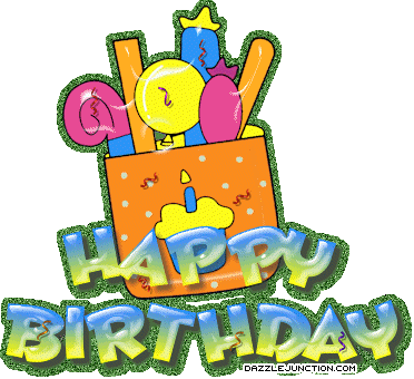 Bag O Goodies Happy Birthday greeting image