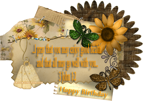 Birthday Prayer Happy Birthday greeting image