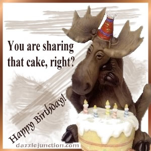 Birthday Sharing Cake Happy Birthday greeting image