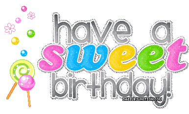 Birthday Sweet Happy Birthday greeting image