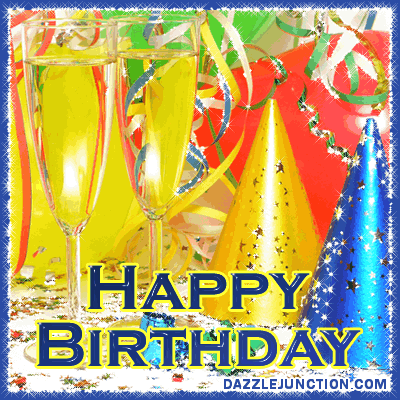 Birthday Toast Happy Birthday greeting image