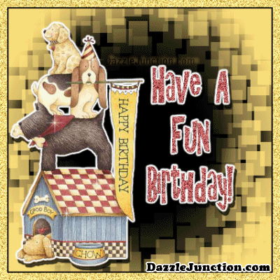 Fun Birthay Happy Birthday greeting image