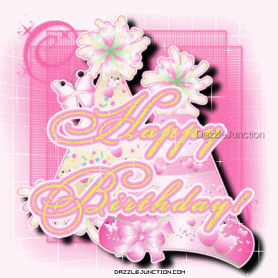 Glittery Birthday Wish