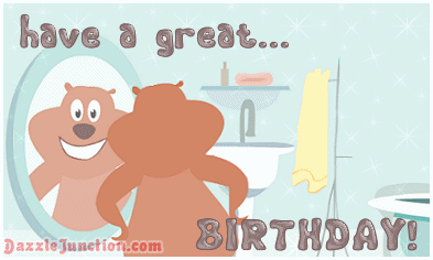 Great Birthday Happy Birthday greeting image