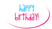 Happy Birthday Oval image