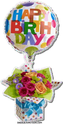 Multi Color Birthday Happy Birthday greeting image