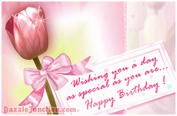 Special Day Happy Birthday greeting image