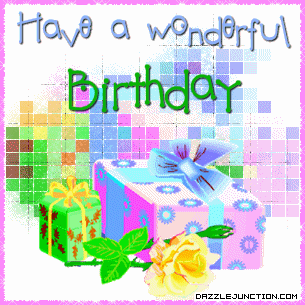 Wonder Ful Happy Birthday greeting image