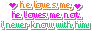 Loves Me Headlines greeting image