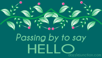 Floral Hello image