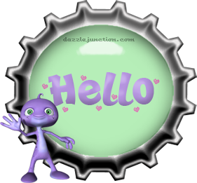 Hello Bottle Cap