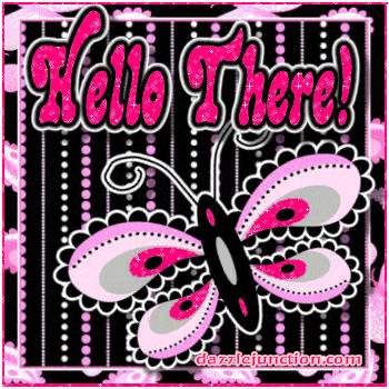 Hello Pink Butterfly image