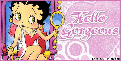Bettie Boop Gorgeous Hello greeting image