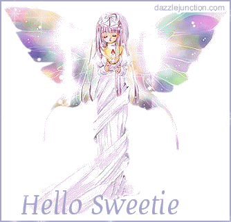 Sweetie Fairy Hello greeting image