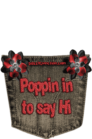 Piggy Wiggy Poppin Hi Hello greeting image