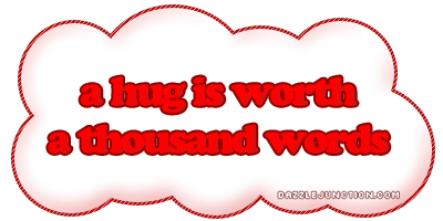 Cloud Thousand Words Hugs greeting image
