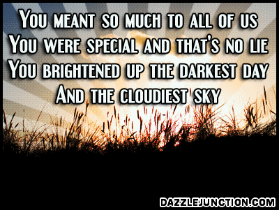 Meant So Much In Memory greeting image