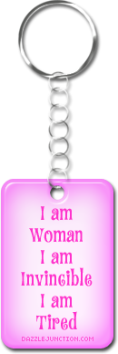 Woman Keyrings greeting image