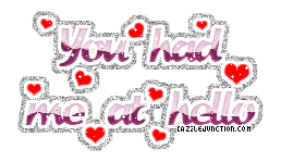 185 Misc Glitter greeting image