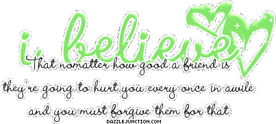 Believe Goofrind Misc Glitter greeting image