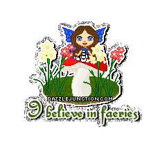 I Believe Misc Glitter greeting image