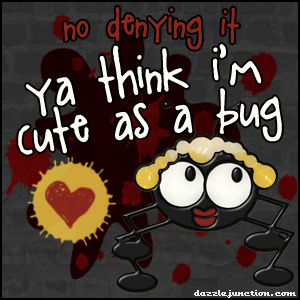 Cute As Bug Misc Picture greeting image