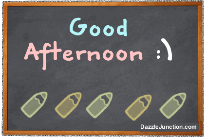 Good Afternoon Chalk