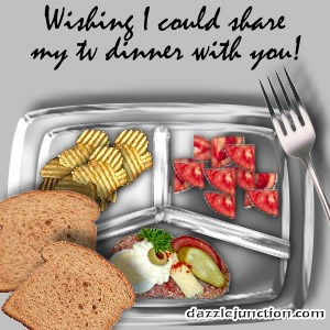 Tv Dinner Share Dj Miss You greeting image