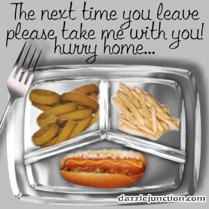 Tv Dinner Take Me Dj Miss You greeting image