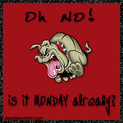 Oh No Monday Bulldog image