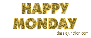 Gold Monday Glitter image