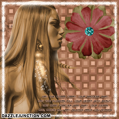 Sadness Native American greeting image