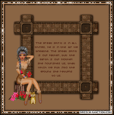 The Great Spirit Native American greeting image