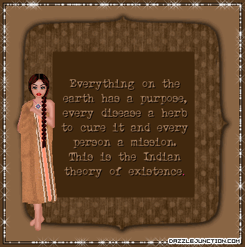 Theory Of Existence Native American greeting image