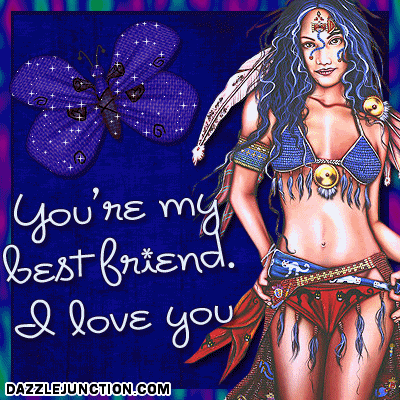 Youre My Best Friend Nativ Native American greeting image