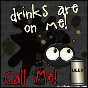 Drinks On Me Party greeting image