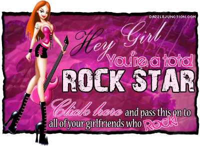 Rock Star Pass Around greeting image