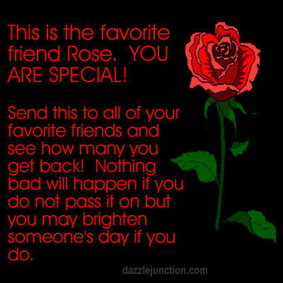 Rose Friend Pass Around greeting image