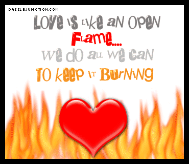 Zburning Love Pass Around greeting image