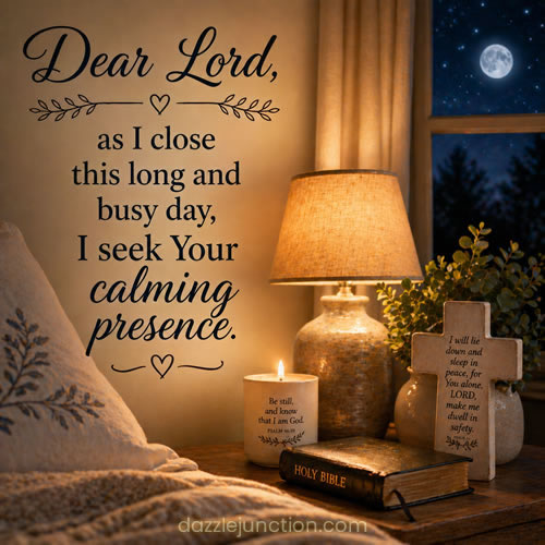 Calming Presence Prayers greeting image