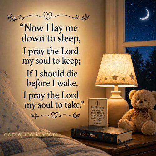Now I Lay Me Prayers greeting image