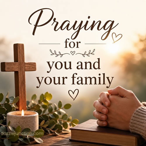 Praying For You Family Prayers greeting image