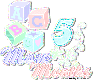 Months Pregnancy greeting image