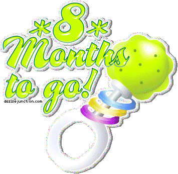 Months Pregnancy greeting image