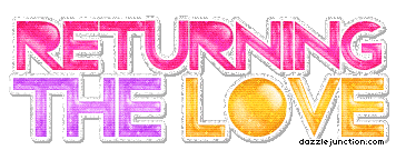 Returning The Love Flashing Returning Love greeting image
