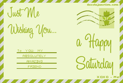 Saturday Post Card