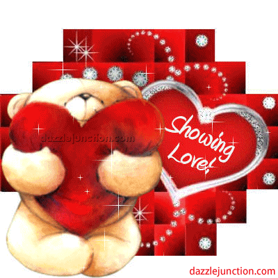 Showing Love Bear image