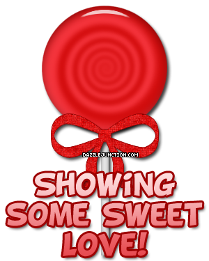 Showing Sweet Love Showing Love greeting image