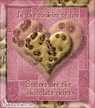 Cookies of Life Sister greeting image